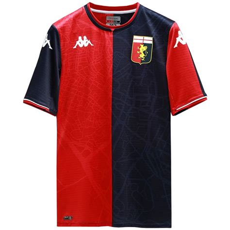 Genoa Cfc 2021 22 Kappa Home Kit Todo Sobre Camisetas