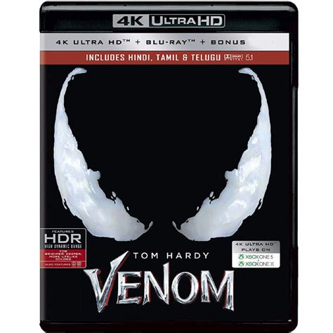 Venom 4k Uhd And Hd Buy Online Latest Blu Ray Blu Ray 3d 4k Uhd And Games