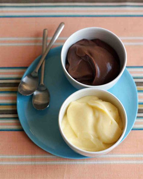 To make vanilla pudding, put aside 1/2 cup of milk. Vanilla or Chocolate Pudding Recipe | Martha Stewart