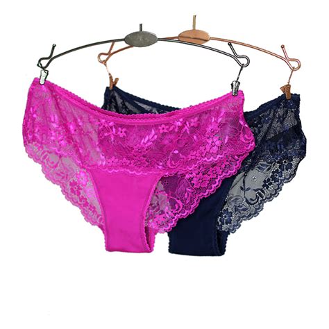 plus size hot underwear women panties briefs for female hipster underpant sexy lingerie lace