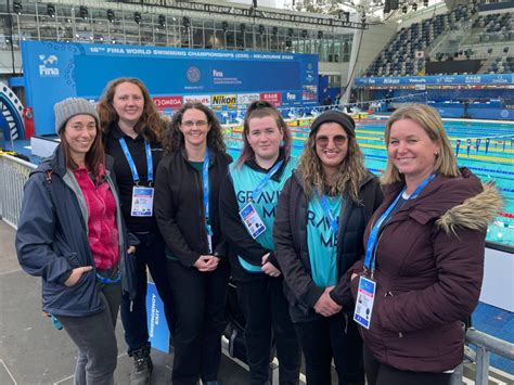 All Female Team Delivers A First For Gravity Media Australia At The Fina World Swimming