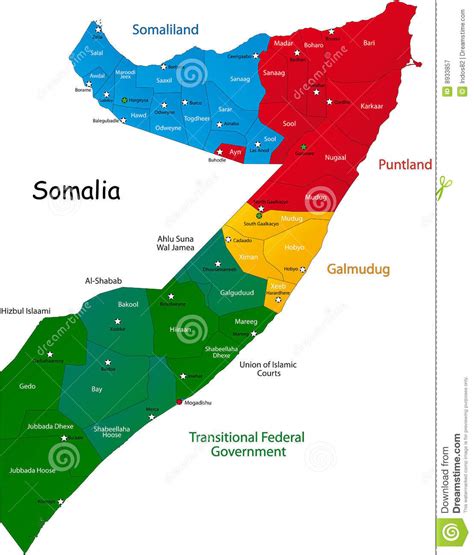 Web survey powered by research.net. Karte Von Somalia Lizenzfreie Stockfotografie - Bild: 8933857