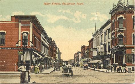 Main Street Ottumwa Iowa Waterloo Public Library Flickr