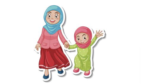 80 Gambar Kartun Muslimah Hijab Modern Tambah Pinter