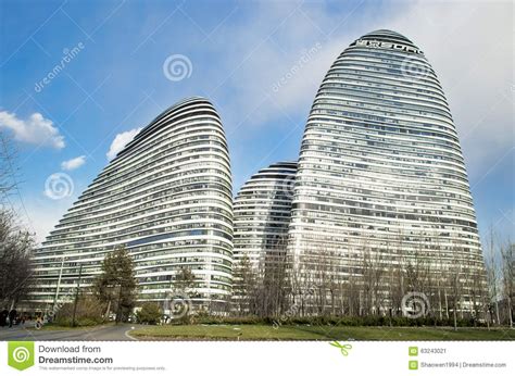 Modern Landmark Architecture Wangjing Soho In Beijing