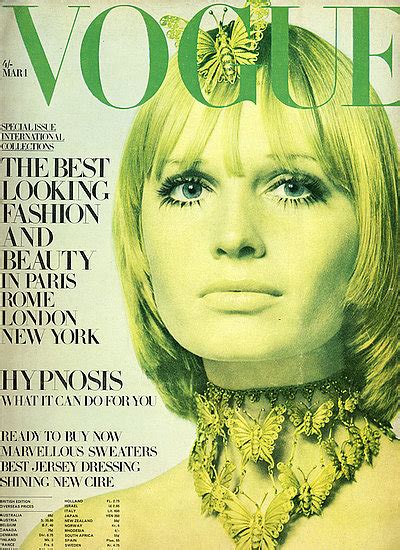 Know Your Fashion History Vintage Vogue Magazine Covers 1960s 70s