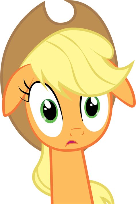 Applejack Shocked Face Mlp My Little Pony My Little Pony Friendship