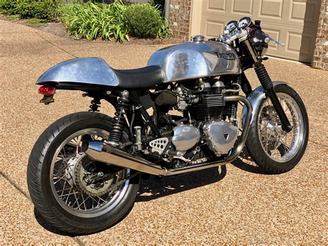 Saw something that caught your attention? Custom 2008 Thruxton 900, Handmade UK T.A. Baker Alloy ...