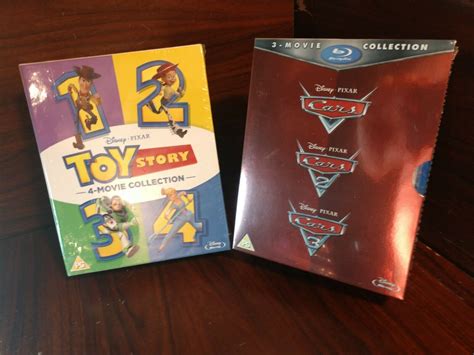 Toy Story 4 Movies Cars Trilogy Movie Collection Blu Rayregion Free