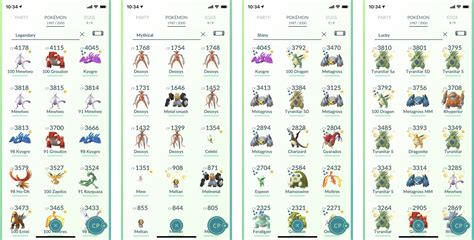 how to search your pokémon go collection — complete list of all terms imore
