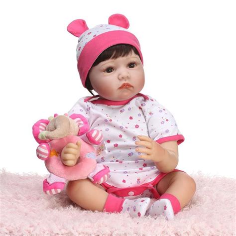 Npk 55cm Soft Silicone Vinyl Reborn Baby Doll Realistic Babe Reborn