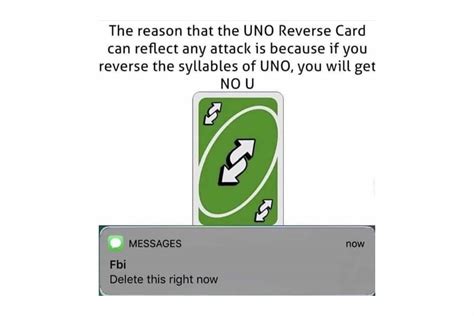 History Of The UNO Reverse Card Meme Man Of Many