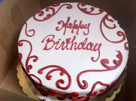 Happy Birthday Red Velvet Cake Designs Kueh Apem