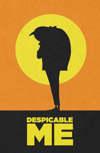 Despicable Me Minimalist Poster By Miserym On Deviantart