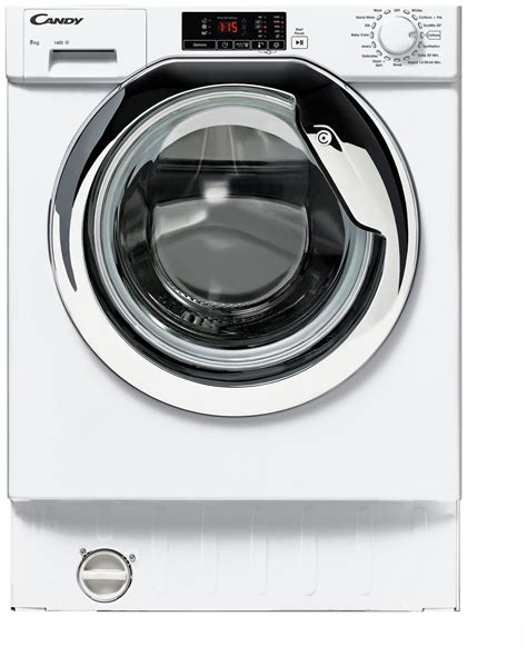 candy cbwm814dc 8kg 1400 spin integrated washing machine reviews