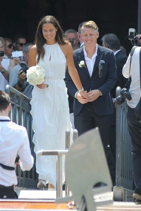 Ana Ivanovic And Bastian Schweinsteiger At Wedding Ceremony In Venice