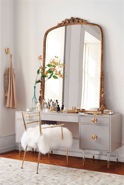 By linon home decor (79) $ 158 27. 12 Glamorous White & Mirrored Bedroom Vanities & Makeup Tables