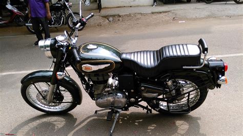 Royal enfield front rear pillion seat black bullet std 350/500cc elect (fits: Bullet 500: The quintessential Royal Enfield - Team-BHP