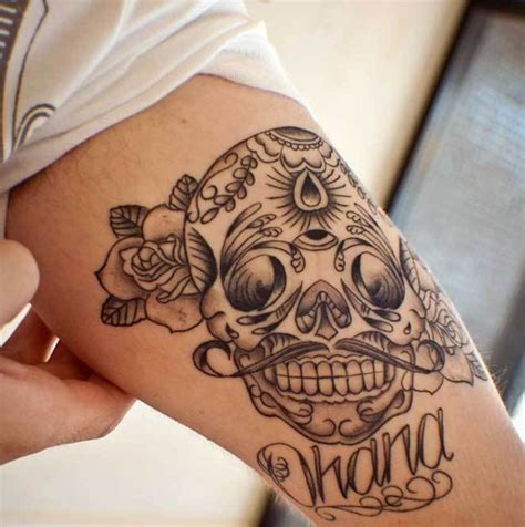 Sugar Skull Tattoo Meaning Tatuaggistyle