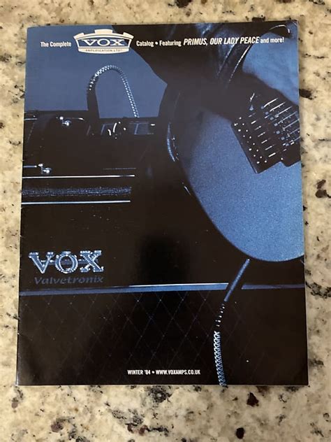 Vox Catalog 2004 Ac30 Brian May Special Pathfinder Reverb