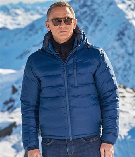 Daniel Craig Spectre James Bond Austria Jacket Puffer Hoodie