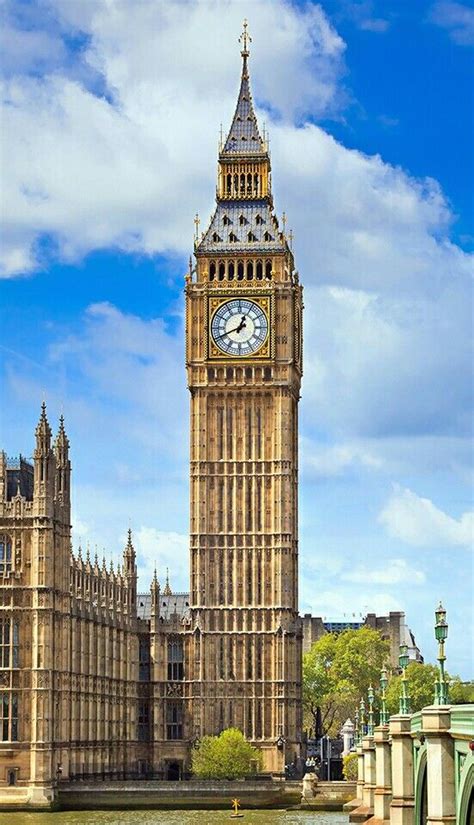 The Elizabeth Tower Big Ben Height 316 Feet Best Places In London