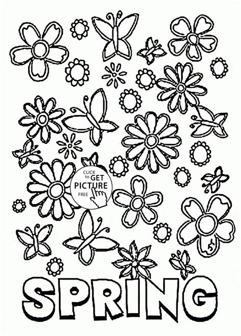 42 Great Photos Adult Spring Time Coloring Pages Spring Coloring Sheets For Adults In 2020