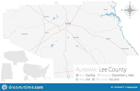 Map Of Lee County Alabama Maping Resources