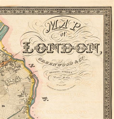 See more ideas about vintage maps, map, old maps. Old Map of London 1830 England Antique Map of London ...