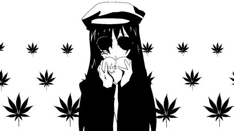 Girl Smoking Weed Wallpaper Cartoon Cartoon Wallpaper