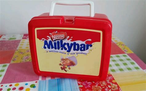 Nestle Milky Bar Lunch Box Rare Retro Vintage Collectable Vintage