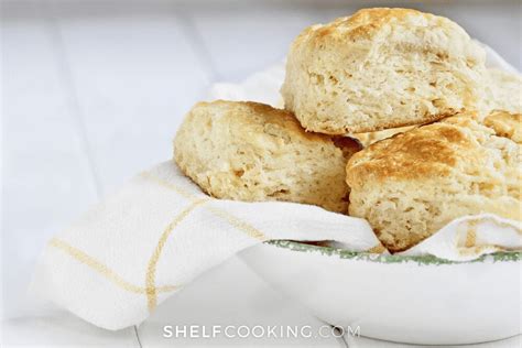 3 ingredient homemade buttermilk biscuits shelf cooking
