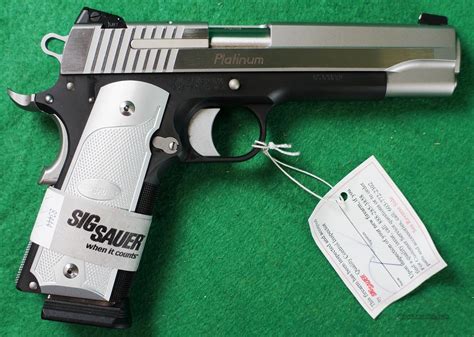 Rare Sig Sauer 1911 Platinum Elit For Sale At