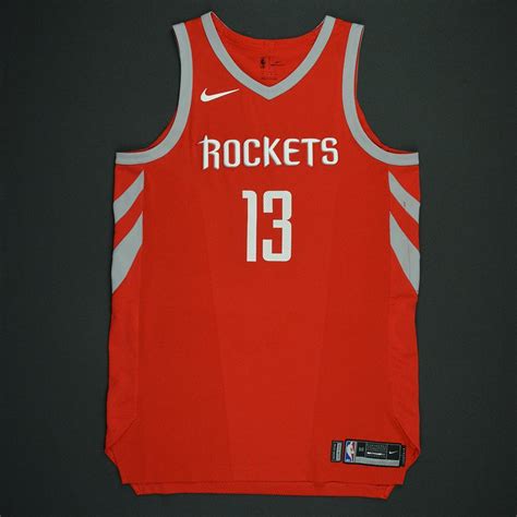 James Harden Houston Rockets Opening Night Game Worn Jersey Charity