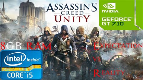Assassin S Creed Unity On Gt Gb Intel Core I Gb Ram Hd