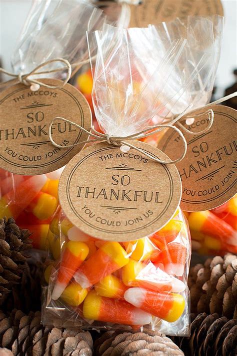 We love the idea of turning the tables, however, where the party planner gives a little extra something to their guests at the end of the night. Three Ideas for your Thanksgiving Dinner Party ...