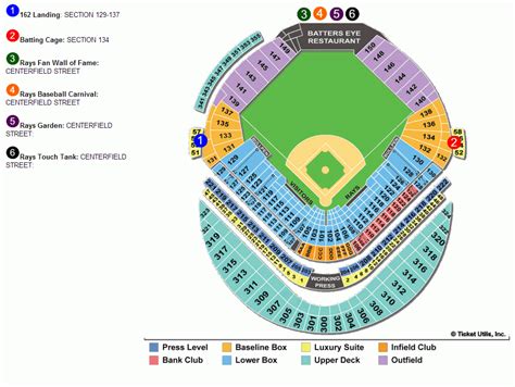 Kauffman Stadium Seating Chart With Rows And Seat Numbers Review Home