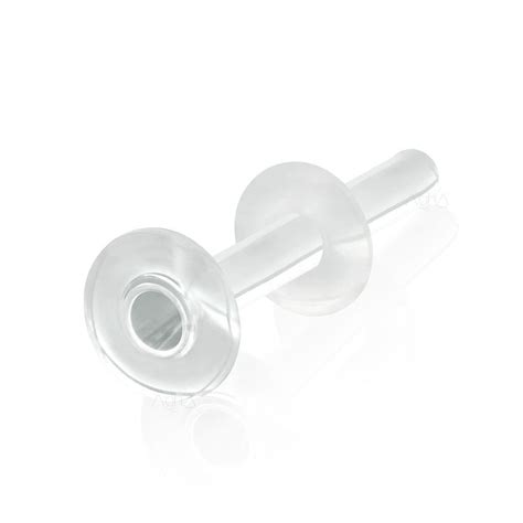 G G Labret Retainers In Borosilicate Glass Invisible Labret