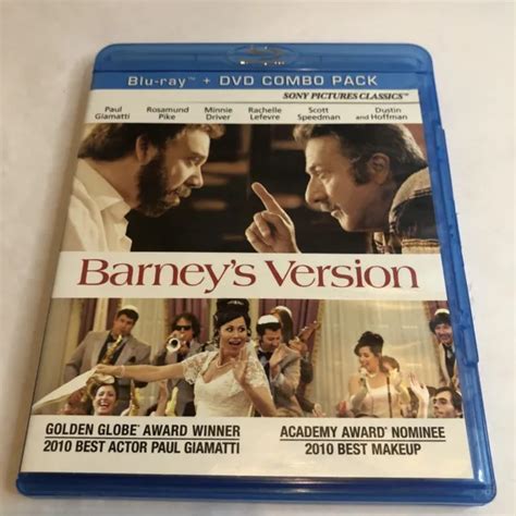 Barneys Version Blu Raydvd 2011 2 Disc Set 699 Picclick