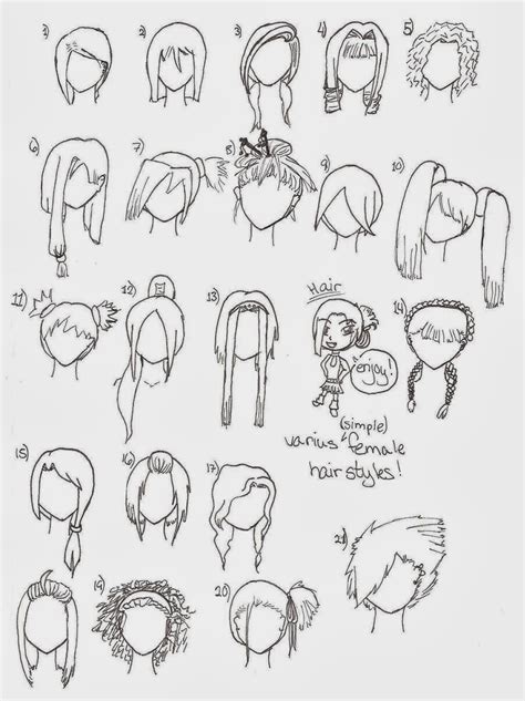 This hairstyle of the anime characters is a more suited anime haircut. Cute Anime Hairstyles ~ trends hairstyle
