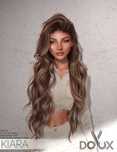 Second Life Marketplace Doux Kiara Hairstyle [blogger Pack]