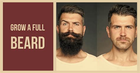 how to grow a full beard a step by step guide to beard growth male sense pro