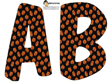Alfabeto De Calabazas Para Halloween Oh My Alfabetos