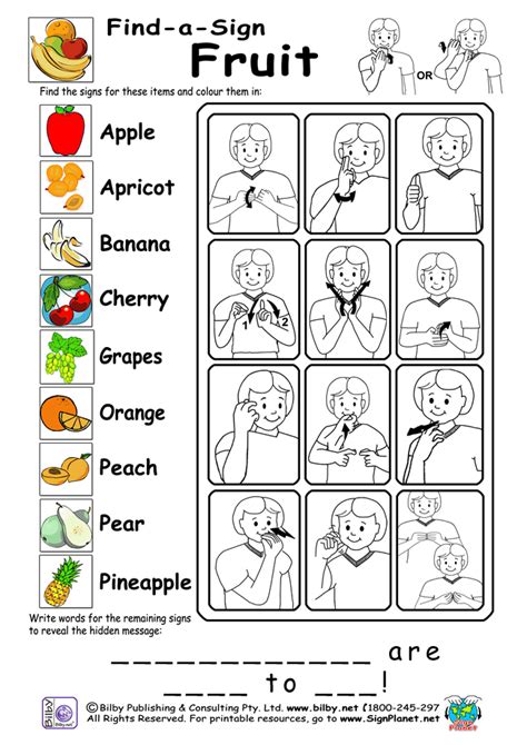 Supplementing your child's reading syllabus with sight words is one of the best ways of ensuring they hone and master this sight word recognition is best accomplished through memorization. 6 Best Images of Printable Sign Language Words And Phrases - Sign Language Ready Reference Chart ...