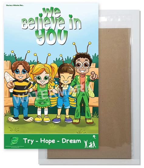 Kids Encouragement Poster Here For You Caring Supportive Posters