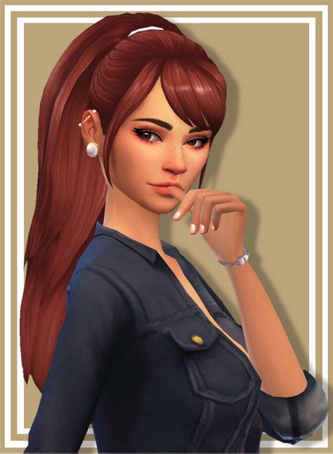 Shaiisims Sims 4 Sims 4 Mm Sims Hair