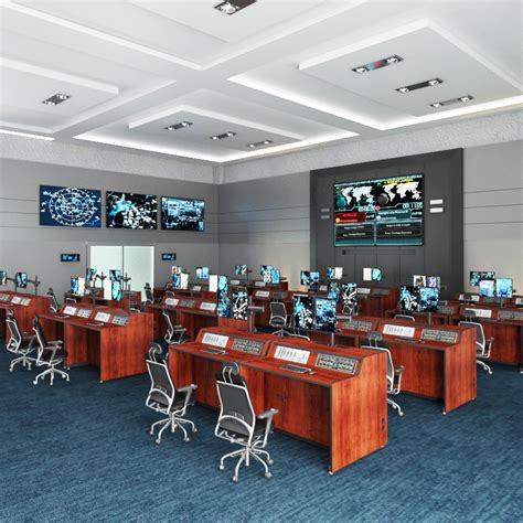 Cctv Command Center Desk