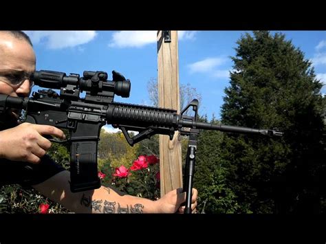 Doublestar M4 W Aimpoint Pro And Primary Arms 3x Magnifier Youtube