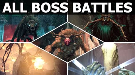Remnant From The Ashes All Bosses And Cutscenes Boss Fights 𝐇𝐃