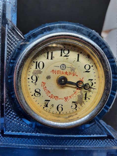 Seikosha Vintage Table Clock Vintage Clock Mechanical Rare Etsy